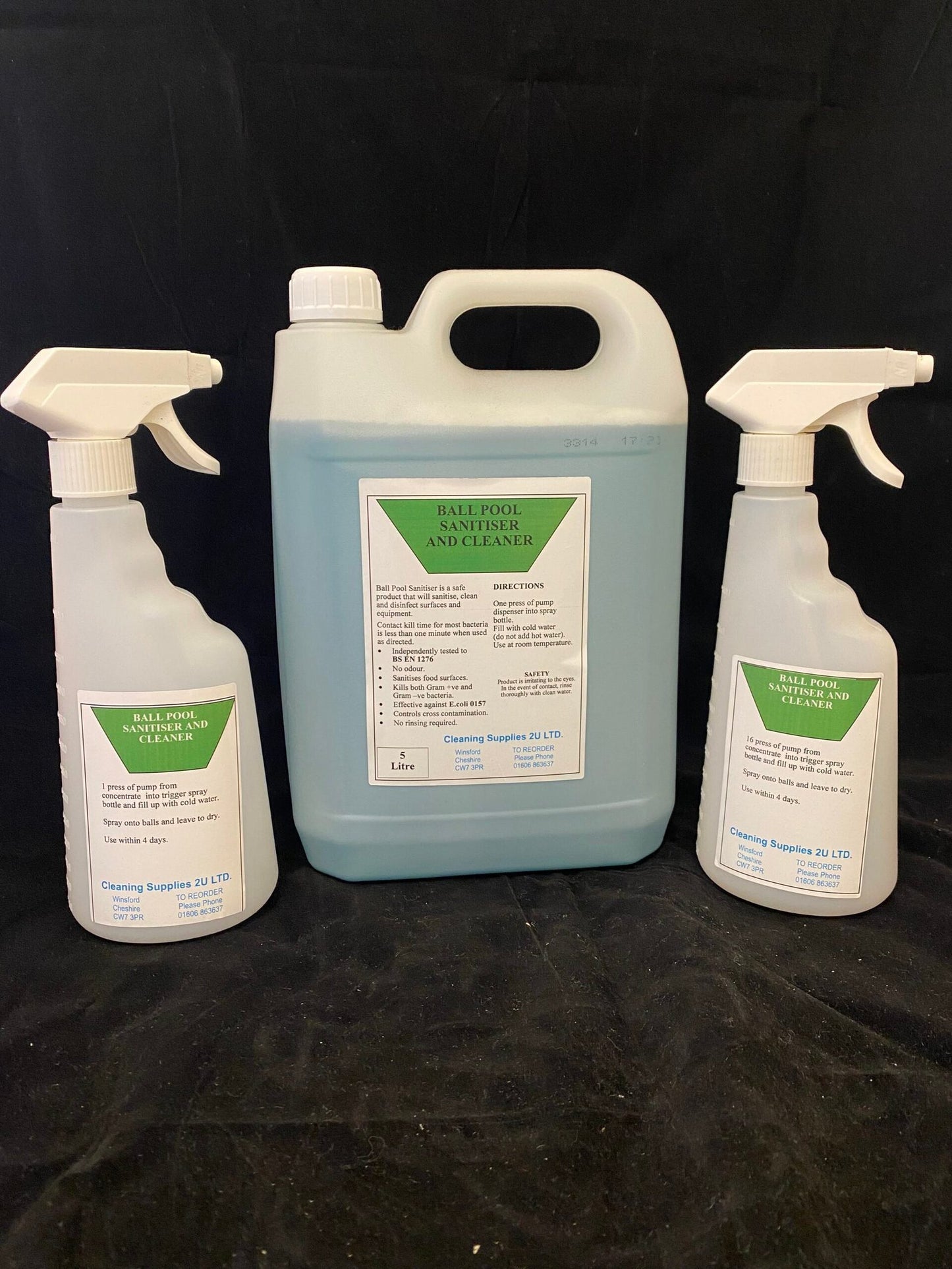 Ball Pool Sanitiser Kit