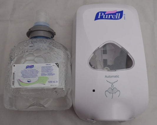 Gojo TFX touch free dispenser