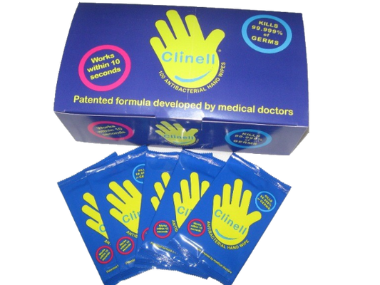 Clinell Antibacterial Hand Wipes