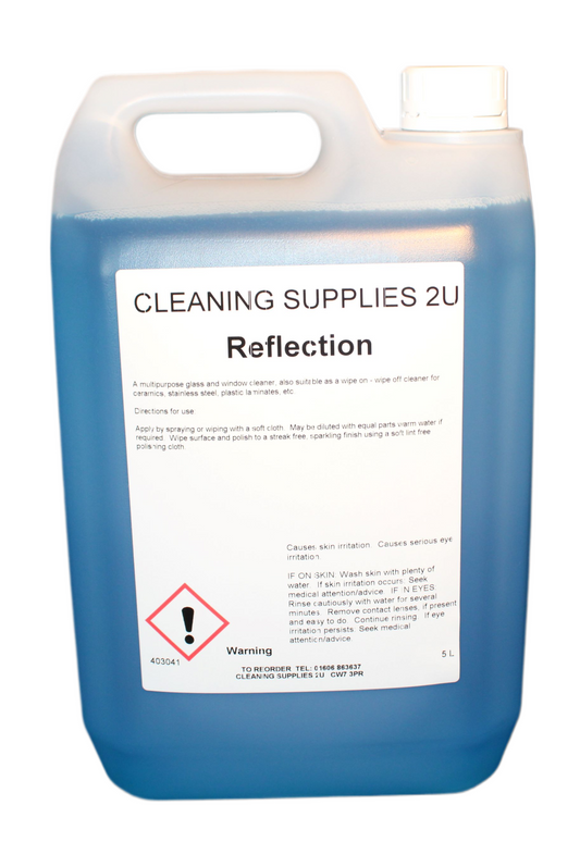 Glass and Mirror Cleaner - Reflection