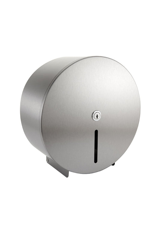 Mini Jumbo Toilet Roll Dispenser - Stainless Steel