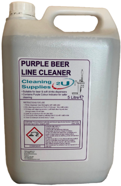 Purple Beer Line Cleaner