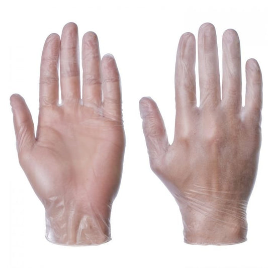 Powder Free Clear Vinyl Gloves